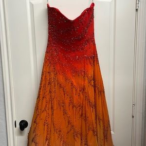 Beaded gown